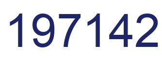 Número 197142 imagen azul