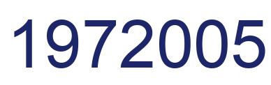 Number 1972005 blue image