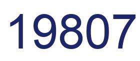Zahl 19807 blau bild