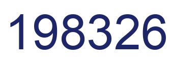 Number 198326 blue image
