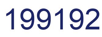 Number 199192 blue image