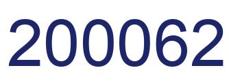 Number 200062 blue image