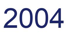 Number 2004 blue image