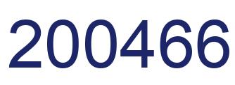 Number 200466 blue image