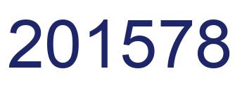 Number 201578 blue image