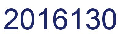 Number 2016130 blue image