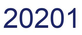 Número 20201 imagen azul