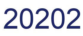 Número 20202 imagen azul