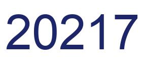 Número 20217 imagen azul