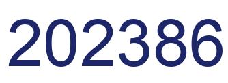 Número 202386 imagen azul