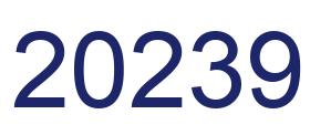 Zahl 20239 blau bild