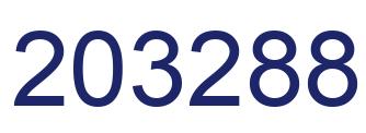 Número 203288 imagen azul
