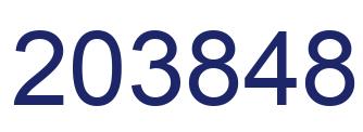 Número 203848 imagen azul