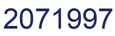 Número 2071997 imagen azul