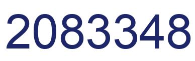 Número 2083348 imagen azul