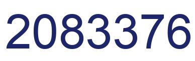 Número 2083376 imagen azul