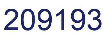 Número 209193 imagen azul