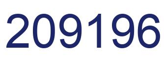 Número 209196 imagen azul