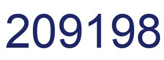 Número 209198 imagen azul