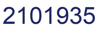 Número 2101935 imagen azul