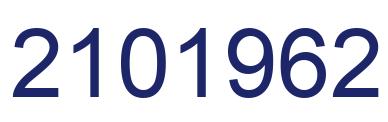 Number 2101962 blue image