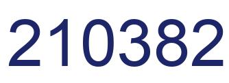 Number 210382 blue image
