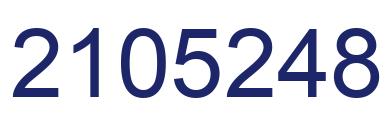 Número 2105248 imagen azul