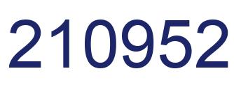 Número 210952 imagen azul