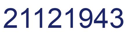 Número 21121943 imagen azul