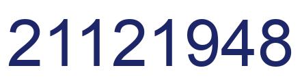 Número 21121948 imagen azul