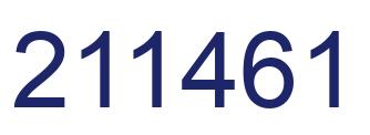 Número 211461 imagen azul