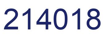 Número 214018 imagen azul