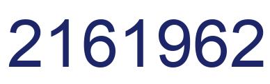 Número 2161962 imagen azul
