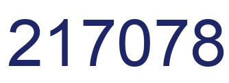 Número 217078 imagen azul