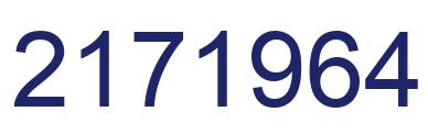 Número 2171964 imagen azul