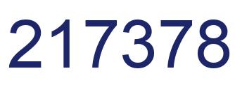 Número 217378 imagen azul