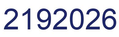 Número 2192026 imagen azul