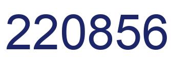 Número 220856 imagen azul