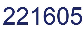 Número 221605 imagen azul