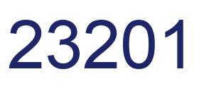 Número 23201 imagen azul