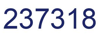 Número 237318 imagen azul
