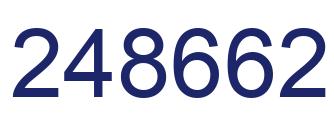 Número 248662 imagen azul