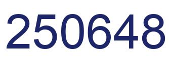 Number 250648 blue image