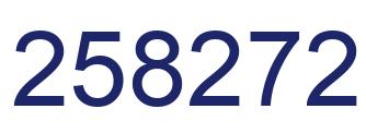 Número 258272 imagen azul