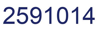 Número 2591014 imagen azul
