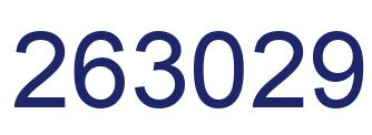 Número 263029 imagen azul