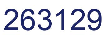 Número 263129 imagen azul