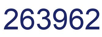 Número 263962 imagen azul