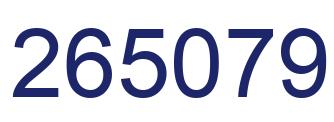 Número 265079 imagen azul
