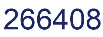 Número 266408 imagen azul